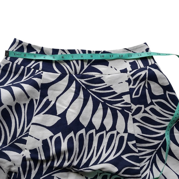 Kate Spade Aline Tropical Print Pleated Skirt - Picture 3 of 12